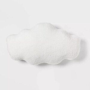 Target Room Essentials Faux Shearling Oversized Decorative Pillow Cloud Ivory
